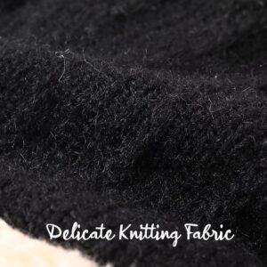 Winter Fingerless Gloves Thermal Knit Touchscreen - Image 3