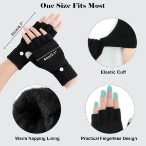 Winter Gloves Fingerless Alpaca Wool Women - Image 3