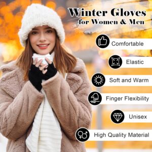 Winter Gloves Fingerless Alpaca Wool Women - Image 5