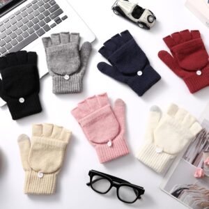 Winter Gloves Fingerless Alpaca Wool Women - Image 6