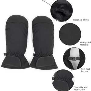 Winter Ski Mittens Waterproof Windproof